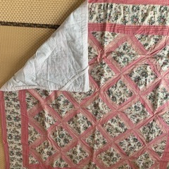 パッチワーク敷物の画像