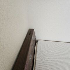 ほぼ未使用ダブルベッドの画像