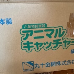 【新品】猫捕獲器あげます（M型）の画像