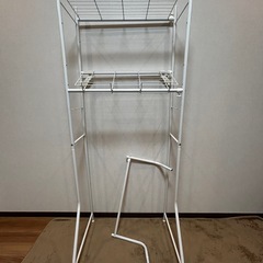 ニトリ　洗濯機ラックの画像