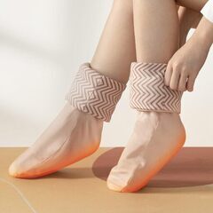 電熱ソックス 発熱ソックス 電熱靴下【4000mAh*2 充電式バッテリー】2段階調温 3秒速暖 寒さ対策 電気靴下 電熱 靴下 スリッパ フットウォーマー 足元 ヒーター 自宅 オフィス 室内履き USB 歩ける 水洗える　まとめ買い歓迎　卸ます　アマゾン引き上げ商品　倒産品　ネット商材　卸ます　転売　アマゾン引き上げ商品　卸し　問屋　倒産品　転売OK　ネット商材　アマゾン　商品　景品　コンペ　新品　未使用　卸売り　卸売の画像