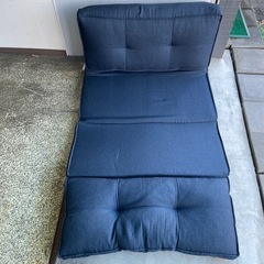 ニトリ　カジュアルソファキッド　ソファベッドの画像