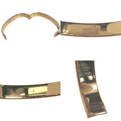 ルイヴィトン M00251 ブレスレット ゴールド  LOUIS VUITTON S サイズ モノグラムの画像