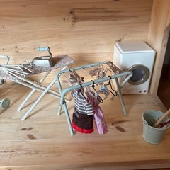 家具付リカちゃんハウス　木製　夢のドールハウス　引き取りのみ　　　の画像