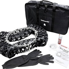 スノーネット　スノーチェーン　ゴム　ラバー製　 雪道用の画像