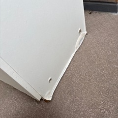 スリムラック　収納棚　ベランダ置きのためイタミありの画像