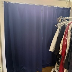 遮光カーテン 178×100 2枚の画像