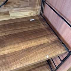 【決まりました】木目 オープンラック シェルフの画像