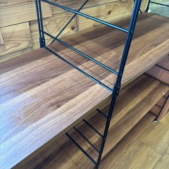 【決まりました】木目 オープンラック シェルフの画像