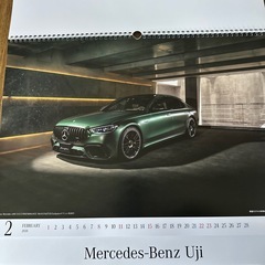 メルセデス・ベンツの2026年版カレンダーの画像