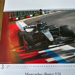 メルセデス・ベンツの2026年版カレンダーの画像