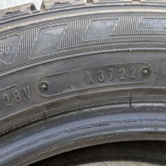 工賃込み　２０２２年製ウィンターマックスＷＭ０３冬タイヤ１５５／６５Ｒ１４　４本セットの画像