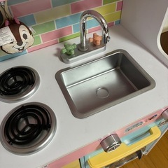 木製キッチンセット　ままごとセットの画像