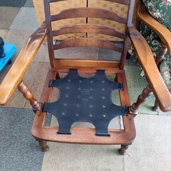 ①シングルソファ 飛騨産業 キツツキ 穂高 布製 花柄 1人掛け 1P リビングチェア 右左肘付き ソファ 応接  札幌 北20条店の画像