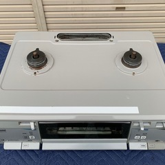 リンナイ ガスコンロ 2口 グリル付き LPガス用 RT63VHT-L の画像