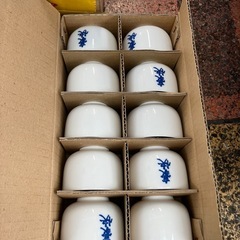 　ガラス製取っ手付きジョッキ複数　おちょこ　ケースセットの画像