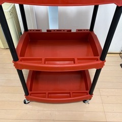 引渡しの方が決まりました！ツールワゴン３段　ハンドル、キャスター付きの画像