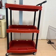 引渡しの方が決まりました！ツールワゴン３段　ハンドル、キャスター付きの画像