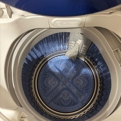 洗濯機　SHARP ES-55E9-KB 2013年製の画像