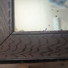 鏡　レトロ　昔のもの　額としてもの画像