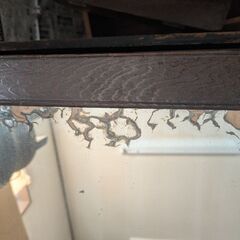 鏡　レトロ　昔のもの　額としてもの画像