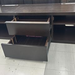★リユースのサカイ千葉中央店★  テレビ台 ブラウン H46×D45×W160 クリーニング済み TC5878の画像