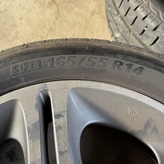 スタッドレスにもアルミホイールを❗️
の画像