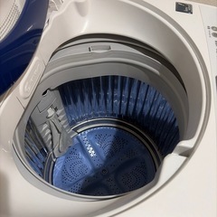 洗濯機　SHARP ES-55E9-KB 2013年製の画像