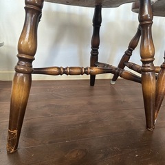 飛騨産業　ダイニングチェア　キツツキマーク2台セットの画像