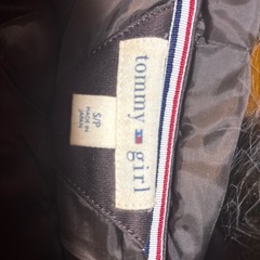 TOMMY girl 中綿アウター　サイズS 美品　ブラウン　茶色の画像