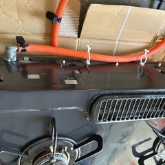 パロマ　ガスコンロ ＬＰガス　ホース付きの画像