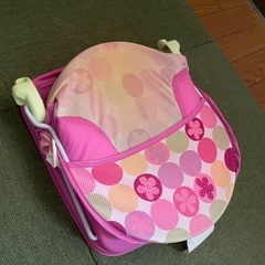 Summer 赤ちゃん用　ソフトバスチェア　女の子用　ピンクの画像
