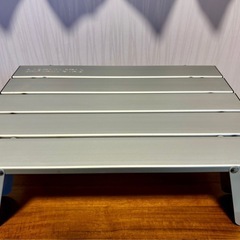 アウトドアチェア＋アルミローテーブル（折りたたみ式）の画像