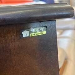 12/25まで店頭商品一部を除き半額クリスマスSALE!!開催中　サ2512-187 カリモク ロコニアシリーズ 電話台 マガジンラック オールドカリモク ヴィンテージ キズ汚れ有りの画像