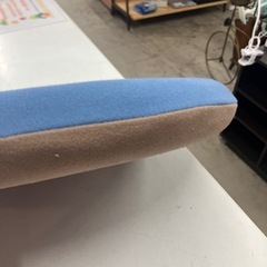 H2512-510 カインズ もちもちシートクッション 円形 ブルー 中古の画像