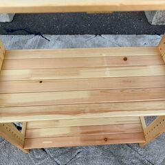 棚 3段 66×30×90cm🚚自社配送時💳代引き可🚚(現金、クレジット、スマホ決済対応)の画像