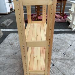 棚 3段 66×30×90cm🚚自社配送時💳代引き可🚚(現金、クレジット、スマホ決済対応)の画像
