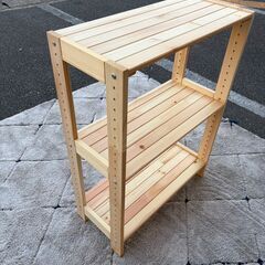 棚 3段 66×30×90cm🚚自社配送時💳代引き可🚚(現金、クレジット、スマホ決済対応)の画像
