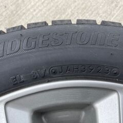 軽自動車ブリヂストンスタッドレス14インチアルミ4本セットの画像