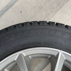 軽自動車ブリヂストンスタッドレス14インチアルミ4本セットの画像