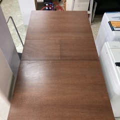 ダイニングテーブル 「アルファII」テーブル（120-150) リサイクルショップ宮崎屋　住吉店25.12.20の画像