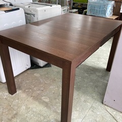 ダイニングテーブル 「アルファII」テーブル（120-150) リサイクルショップ宮崎屋　住吉店25.12.20の画像