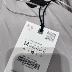 ZARA ショートフェイクファーコート　トグルボタンの画像