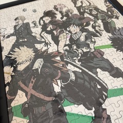 僕のヒーローアカデミア     パズル 完成品 フレーム付き
の画像