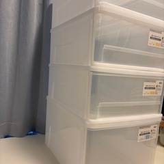 ニトリ　クローゼットケースの画像