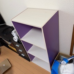 【美品】カラーボックスの画像