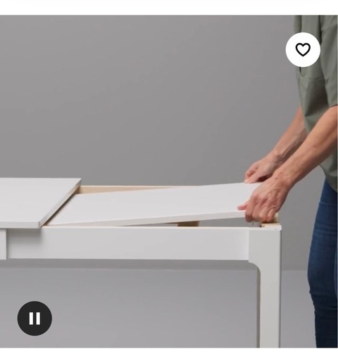 IKEA 伸縮 ダイニングテーブル EKEDALEN 6〜8人 人気 IKEA