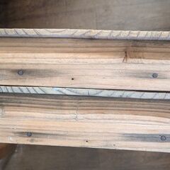 浅い木の箱2セット　飲食の方などの画像