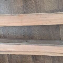 浅い木の箱2セット　飲食の方などの画像