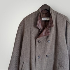GEORGES RECH  ウール　ダブル　ピーコート　ダブルコート　ツイードの画像